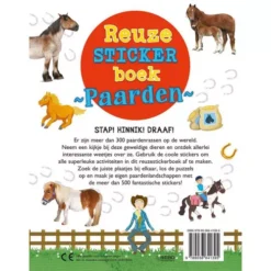 Uitgeverij Rebo Reuzestickerboek Paarden -Kinderspeelgoed uitgeverij rebo reuzestickerboek paarden 4