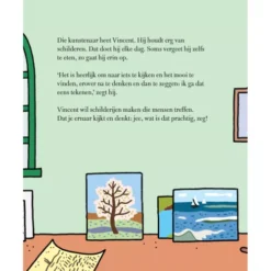 Uitgeverij Rubinstein Gouden Boekje Vincent En De Zonnebloemen -Kinderspeelgoed uitgeverij rubinstein gouden boekje vincent en de zonnebloemen 6