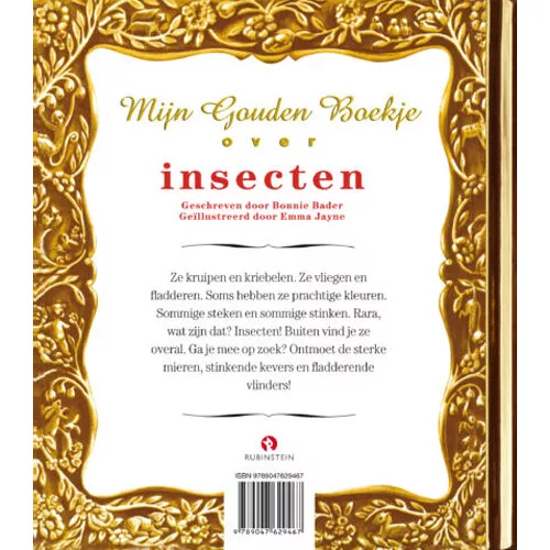 Uitgeverij Rubinstein Mijn Gouden Boekje Over Insecten 4 Uitgeverij Rubinstein Mijn Gouden Boekje Over Insecten - Afbeelding 2