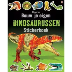 Uitgeverij Usborne Bouw Je Eigen Dinosaurussen Stickerboek