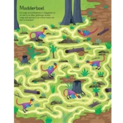 Uitgeverij Usborne Doolhoven & Dino's -Kinderspeelgoed uitgeverij usborne doolhoven en dinos2