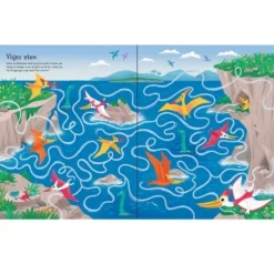 Uitgeverij Usborne Doolhoven & Dino's -Kinderspeelgoed uitgeverij usborne doolhoven en dinos3