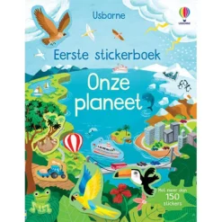 Uitgeverij Usborne Eerste Stickerboek Onze Planeet