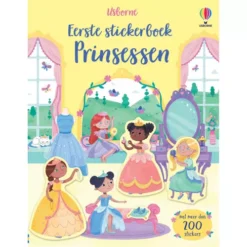 Uitgeverij Usborne Eerste Stickerboek Prinsessen