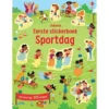 Uitgeverij Usborne Eerste Stickerboek Sportdag -Kinderspeelgoed uitgeverij usborne eerste stickerboek sportdag