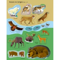 Uitgeverij Usborne Eerste Stickerboek Wilde Dieren 14 Uitgeverij Usborne Eerste Stickerboek Wilde Dieren -Kinderspeelgoed uitgeverij usborne eerste stickerboek wilde dieren 2