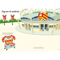 Uitgeverij Usborne Eerste Stickerboekje Voetbal -Kinderspeelgoed uitgeverij usborne eerste stickerboekje voetbal 4