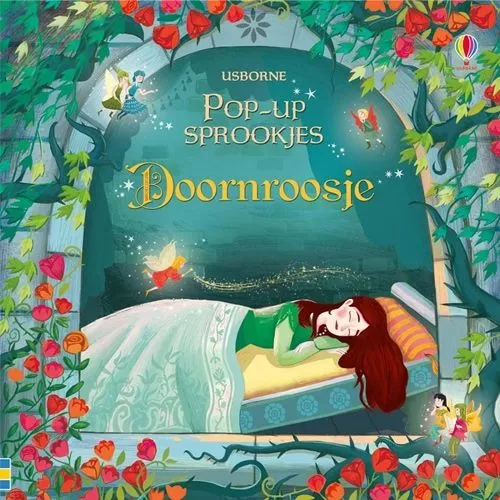 Uitgeverij Usborne Pop-up Sprookje Doornroosje 3 Uitgeverij Usborne Pop-up Sprookje Doornroosje