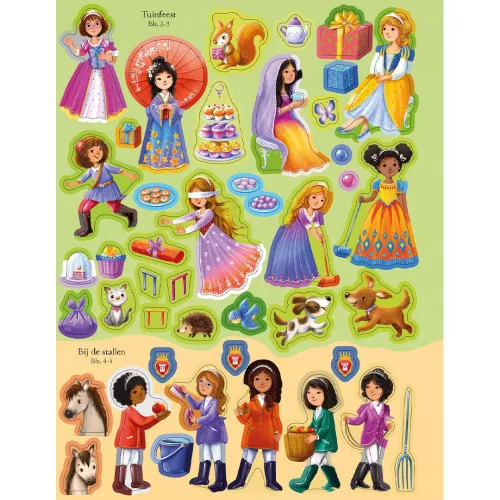 Uitgeverij Usborne Prinsessen Stickerboek 8 Uitgeverij Usborne Prinsessen Stickerboek - Afbeelding 6