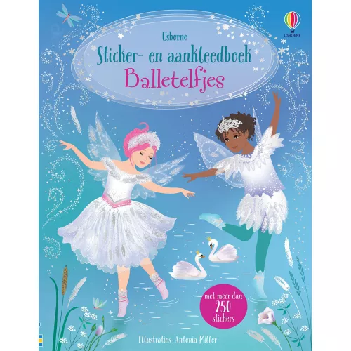 Uitgeverij Usborne Sticker- En Aankleedboekje Balletelfjes 3 Uitgeverij Usborne Sticker- En Aankleedboekje Balletelfjes