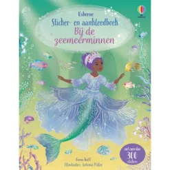 Uitgeverij Usborne Sticker- En Aankleedboekje Bij De Zeemeerminnen