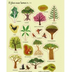 Uitgeverij Usborne Eerste Stickerboek Bomen -Kinderspeelgoed uitgeverij usborne stickerboek bomen5