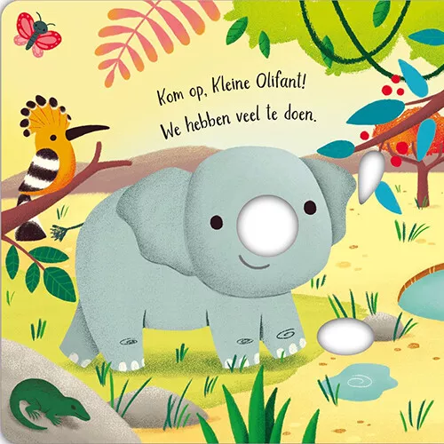 Uitgeverij Usborne Voelboekje Wiebelende Olifanten 4 Uitgeverij Usborne Voelboekje Wiebelende Olifanten - Afbeelding 2