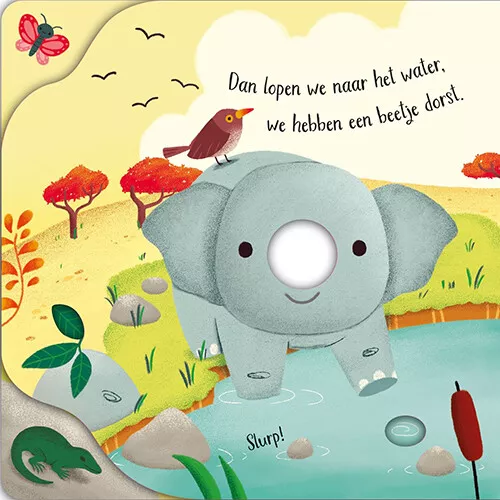 Uitgeverij Usborne Voelboekje Wiebelende Olifanten 8 Uitgeverij Usborne Voelboekje Wiebelende Olifanten - Afbeelding 6