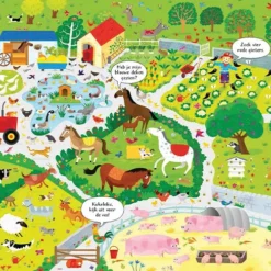 Uitgeverij Usborne Zoekboek En Puzzel 100st - Op De Boerderij -Kinderspeelgoed uitgeverij usborne zoekboek en puzzel 100st op de boerderij 2