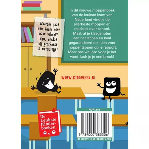 Uitgeverij Van Holkema & Warendorf Kidsweek: Moppenboek - School 7 Uitgeverij Van Holkema & Warendorf Kidsweek: Moppenboek - School - Afbeelding 5
