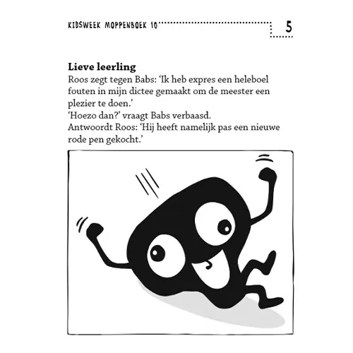 Uitgeverij Van Holkema & Warendorf Kidsweek: Moppenboek - School 4 Uitgeverij Van Holkema & Warendorf Kidsweek: Moppenboek - School - Afbeelding 2