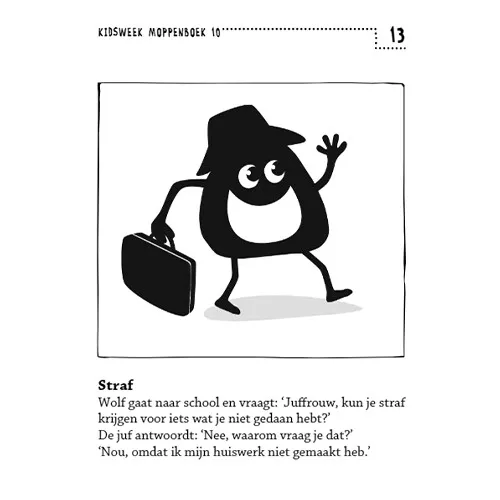 Uitgeverij Van Holkema & Warendorf Kidsweek: Moppenboek - School 6 Uitgeverij Van Holkema & Warendorf Kidsweek: Moppenboek - School - Afbeelding 4