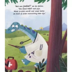 Veltman Uitgevers Doktersaurus -Kinderspeelgoed uitgeverij veltman doktersaurus7