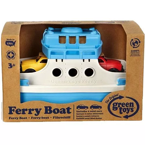 Green Toys Veerboot Met Autootjes 4 Green Toys Veerboot Met Autootjes - Afbeelding 2