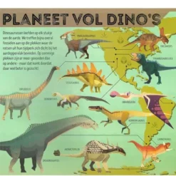Veltman Uitgevers Dinosaurusatlas 11 Veltman Uitgevers Dinosaurusatlas -Kinderspeelgoed veltman uitgevers dinosaurusatlas 2