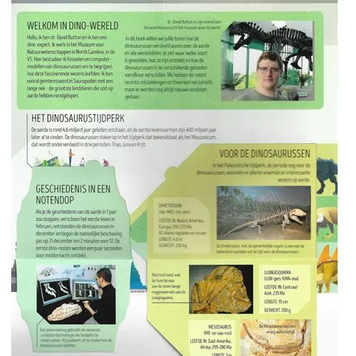 Veltman Uitgevers Dinosaurusatlas 4 Veltman Uitgevers Dinosaurusatlas - Afbeelding 2