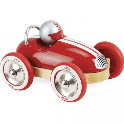 Vilac Raceauto Vintage Roadster - Rood 3 Vilac Raceauto Vintage Roadster - Rood