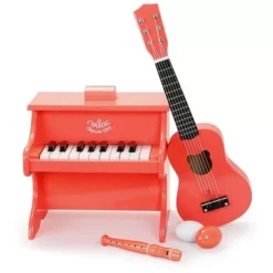 Vilac Piano Met Partituren -Kinderspeelgoed vilac oranje piano met partituren 1