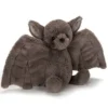 Jellycat Knuffelvleermuis Bashful Bat - S - 18 Cm -Kinderspeelgoed vleermuis 1