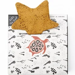 Wee Gallery Knisperboekje Peekaboo - Ocean -Kinderspeelgoed wee gallery knisperboekje peekaboo ocean 5 1