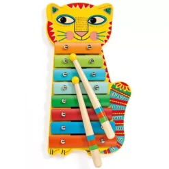 Djeco Xylofoon Animambo Kat -Kinderspeelgoed xylofoon animambo kat 5
