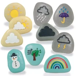 Yellow Door Weerstenen - 10st