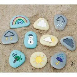 Yellow Door Weerstenen - 10st -Kinderspeelgoed yellow door weerstenen 10st 5