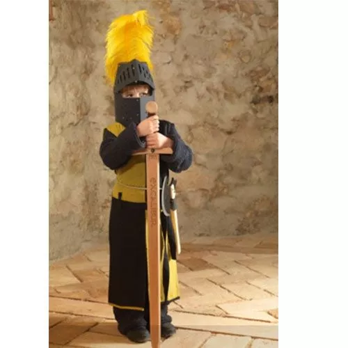 Zwaard Excalibur Met Bruin Gevest - 66 Cm 5 Zwaard Excalibur Met Bruin Gevest - 66 Cm - Afbeelding 3